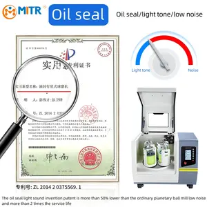 MITR ZQM-4L实验室自动和研杵玛瑙砂浆机械金磨粉机研磨球磨机实验室 - Product Image 6