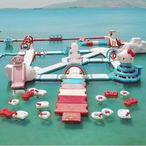 Projet de parc aquatique gonflable |   Projet à retour sur investissement élevé pour les lacs, les plages et les stations balnéaires - Product Image 2