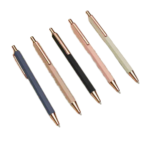 Longorgeous kim loại Clip UV Pusher và tip đầy màu sắc khuyến mại Rose Gold Slim kim loại con lăn bóng điểm bút - Product Image 4