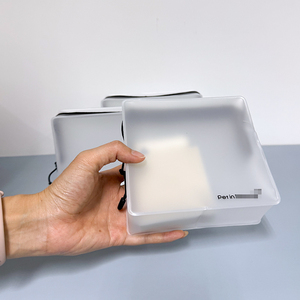 Nouvelle Trousse de Toilette de <span class=keywords><strong>Voyage</strong></span> Écologique en EVA Transparente et Imperméable 2025 avec Fermeture Éclair - Product Image 3
