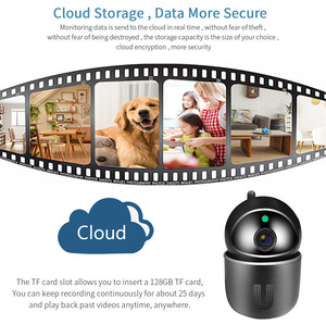 Cámara IP de seguimiento automático Tuya 1080P Seguridad para <span class=keywords><strong>el</strong></span> hogar Vigilancia Wifi interior Mini cámaras inteligentes CCTV <span class=keywords><strong>A</strong></span> - Product Image 6