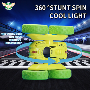 2.4GHz RC car360 độ ma sát xe ô tô điều khiển vô tuyến xe xoay ánh sáng xe 4WD RC diễn viên đóng thế xe đôi bên - Product Image 2