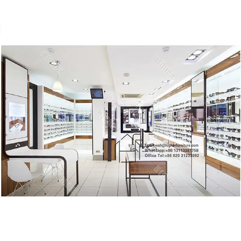 Vitrine de magasin personnalisée pour lunettes de soleil Cabinet Sunglass Furniture