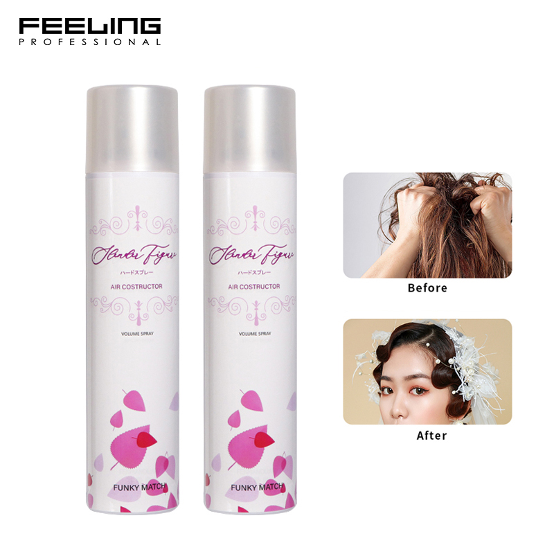 Commercio all'ingrosso miglior stile per capelli spray per capelli forte da 220ml per lo styling logo personalizzato 280ml marchio privato stile per capelli spray per il salone