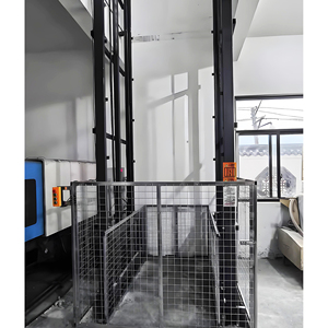 Warehouse <span class=keywords><strong>Vertical</strong></span> Heavy Lifting Cargo Drone Wand montiertes elektrisches Material Cargo Stair <span class=keywords><strong>Lift</strong></span> mit Hydraulik system - Product Image 6