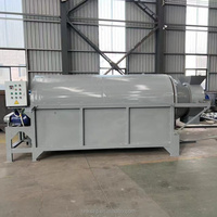 Machine de torréfaction et de séchage numérique à température contrôlée en acier inoxydable pour noix, arachides, maïs, café, fèves de cacao, capacité 1000 kg