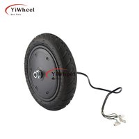 Motor de cubo de scooter eléctrico de 350W con rueda de 8,5 pulgadas para piezas de repuesto de rueda delantera Xiaomi M365 Pro