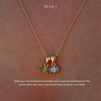 2025 Pendentif Géométrique Œil de Cheval en Zircon, Pierre des Douze Anniversaires, pour Collier et Bracelet DIY, Bijoux Olive Tendance Ins