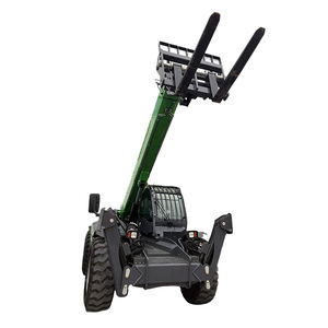 Forklift Telehandler Boom Hidrolik 18m dengan Kabin, Pengangkat Teleskopik untuk Penanganan Material Berat, Pertanian, Konstruksi - Product Image 2