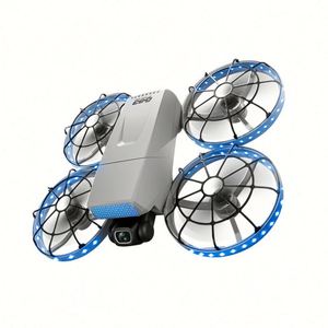 โดรนถ่ายภาพทางอากาศ New Evonic รุ่น G63 แบบไร้แปรงถ่าน พร้อมระบบ Optical Flow พับเก็บได้ มีหน้าจอแสดงผล ไฟส่องสว่าง ควอดคอปเตอร์ กล้อง 48MP บินได้นาน 15 นาที - Product Image 1