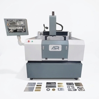 Routeur CNC ATC AR6060 à faible coût, machine de gravure 3D automatique de haute précision pour le traitement des moules en aluminium, fer, acier et métal