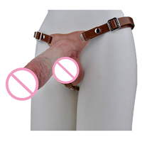 SXXY Tailles S/M Dildo ultra réaliste à double couche pour femmes, plug anal réaliste avec ceinture réglable, jouet lesbien, vente en gros, personnalisable