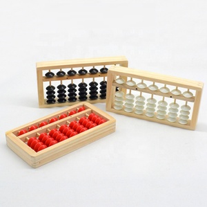 Ábaco de Madera de Tamaño Mini, Materiales para Manualidades, Superficie Lisa, Apariencia Única, Decoración DIY, Herramienta Educativa para <span class=keywords><strong>Profesores</strong></span> - Product Image 3