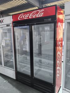 Vitrine réfrigérée verticale en verre trempé pour supermarché, équipement de réfrigération pour boissons - Product Image 3