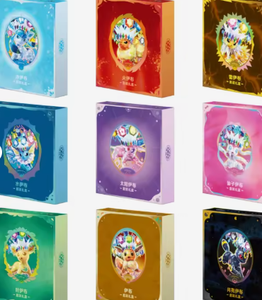 Lot de 17,5 cartes de jeu Pokémon <span class=keywords><strong>Glaceon</strong></span> édition SC en coffret cadeau, pack plat CSV9 5C, série Eevee Terastral, collection Elfe de Glace - Product Image 2