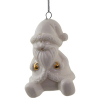 Décorations de Noël nordiques, artisanat décoratif, mini maison en céramique, pendentif maison de Noël, cadeau de Noël