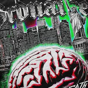 Maglietta da uomo Vintage lavata oversize ampia in cotone pesante con stampa grafica a fascia retrò - Product Image 3