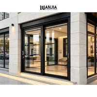 Puertas Corredizas de Aluminio Delgadas, Insonorizadas, para Patio, Residenciales, Venta al Por Mayor de Fábrica China