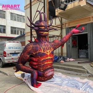 <strong>Giant</strong> Inflatable Zombie for Halloween Decorations <strong>Scary</strong> Outdoor Yard Decor - Product Image 4