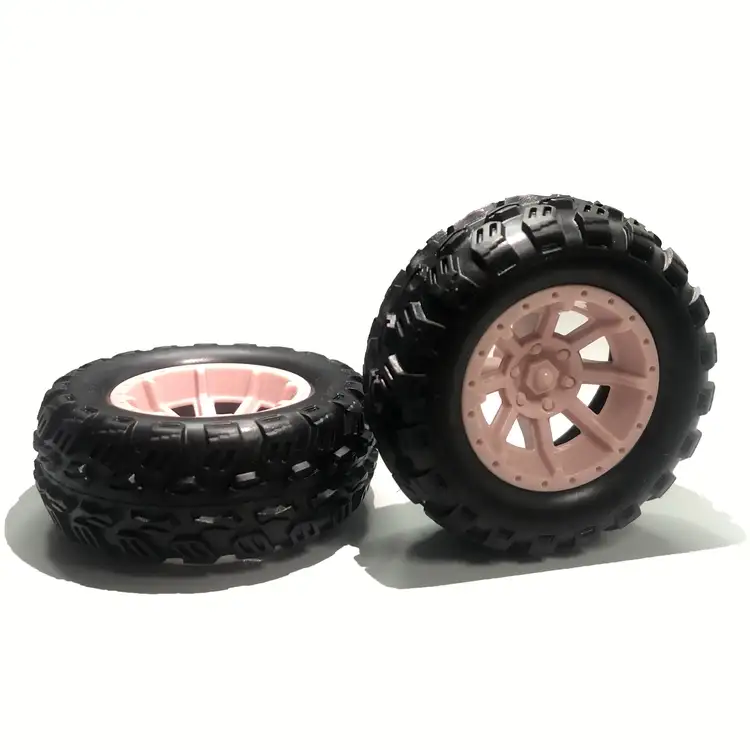 2021 новый дизайн 60 мм Резиновые Колесные игрушечные колеса для игрушечных автомобилей