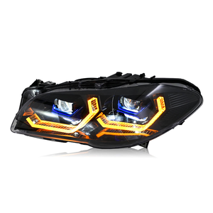 For 5 Series for 2011-2017 F18 528i 535i 550i M5 LED Headlight Assembly, <b>Plug</b>-and-Play Daytime Running <b>Light</b> Enhances Visibility - Product Image 3
