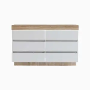 High Quality Nordic Modern White Furniture ODM Service Chest Of Drawers For Living Room