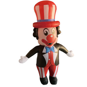 Anpassung Aufblasbares Kostüm Kunden spezifisches aufblasbares Weihnachts maskottchen <span class=keywords><strong>Blow</strong></span> <span class=keywords><strong>up</strong></span> Cartoon <span class=keywords><strong>Dolls</strong></span> - Product Image 5