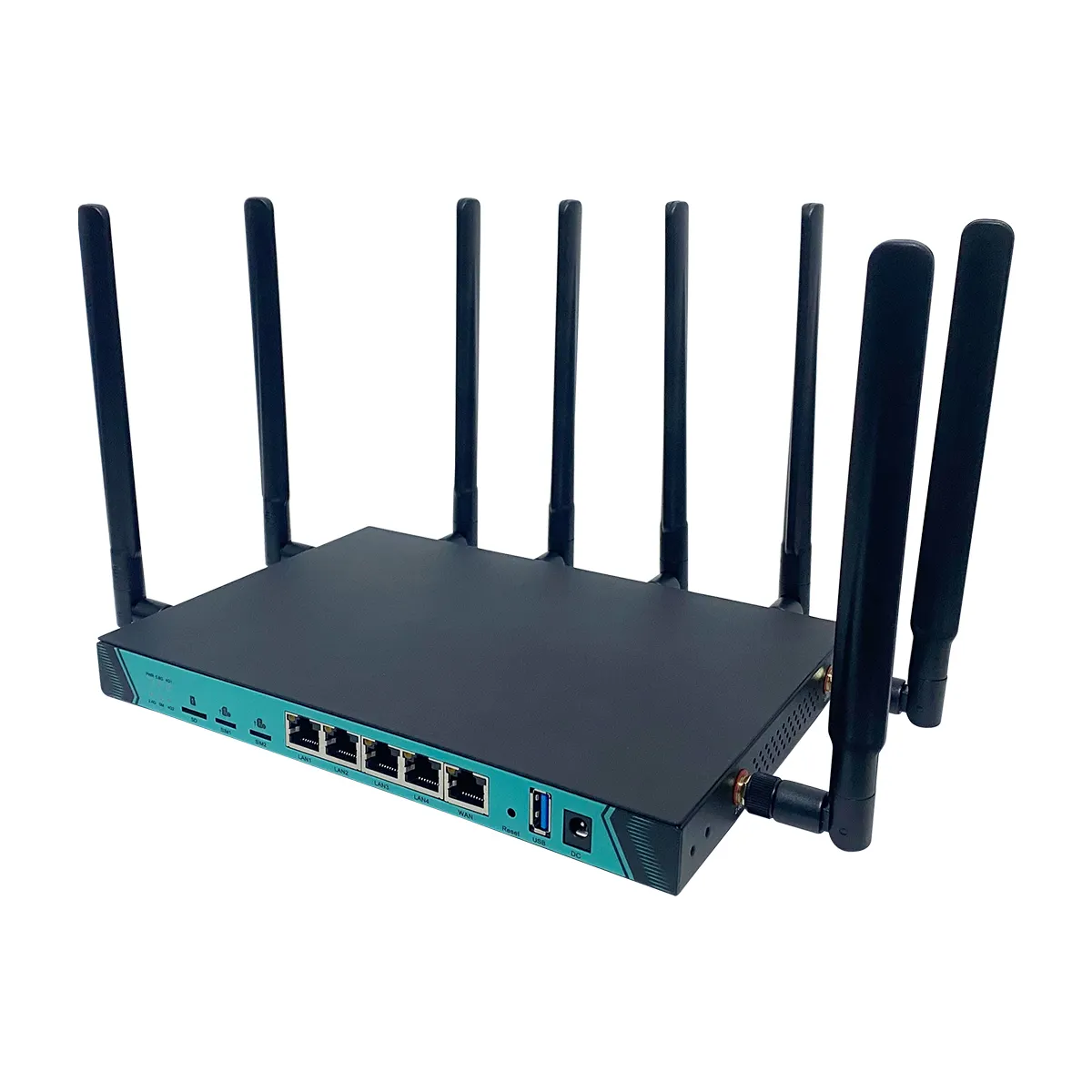 Router WiFI Dual SIM 4G LTE, Modem terbuka 1200mbps Gigabit tanpa kabel