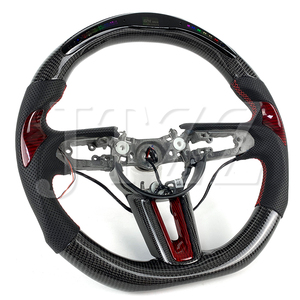 2011 -<span class=keywords><strong>2019</strong></span> para Mazda CX3CX4CX5 LED personalizado fibra de carbono volante de coche deportes Interior automotriz - Product Image 2