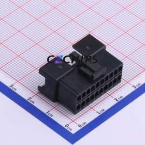 HX25023-2x10R Housing (Wire-to-Board / Wire-to-Wire) P=2.5mm Connector 2x10P 2.5mm 5mm 2 - Product Image 1