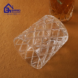 แก้ววิสกี้แบบเก่าขนาด11ออนซ์ถ้วยแชมเปญแก้วช็อตคริสตัลแก้วตัดทัมเบลอ - Product Image 3