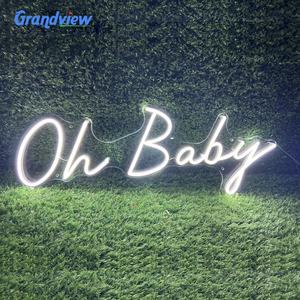 Custom Led luce al Neon Open Bar arcobaleno nuvola ragazzo ragazza stella ciao per negozio decorazione di nozze grossista - Product Image 3