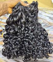 Extensiones de Cabello Humano Rizado Natural Caribeño, Paquetes de Cabello Rizado Pixie, Cabello Rizado Afro Kinky, Extensiones de Cabello Rizado Birmano