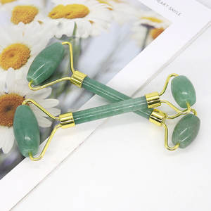 ชุดโรลเลอร์หยกกัวชาคริสตัลสีเขียวสำหรับนวดหน้า - Product Image 4