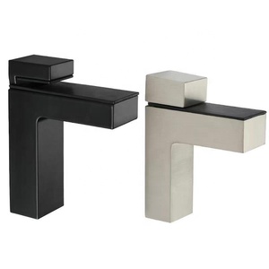 مصنع الجملة الزجاج إكسسوارات الأجزاء الداخلية للكمبيوتر قابل للتعديل سبائك الزنك F-شكل الرف حامل قوس الزجاج المشبك ل <span class=keywords><strong>3</strong></span>-28 مللي متر الزجاج - Product Image 1