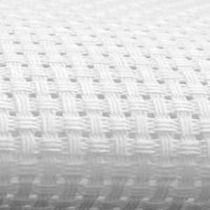 Tissu blanc de point de croix d'<span class=keywords><strong>Aida</strong></span> de 14 fils, tissu d'<span class=keywords><strong>Aida</strong></span> de polyester de coton pour la broderie - Product Image 3