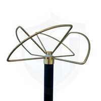Antenne de drone étanche FPV 915 MHz 3 dBi de gain, impédance 50 ohms, en fibre de verre, à quatre pales, connexion -M, communication