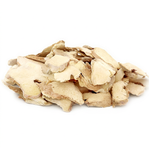Tranches de gingembre séché naturel, riches en gingérol, pour tisanes, cuisine et assaisonnement, vente en gros - Product Image 1