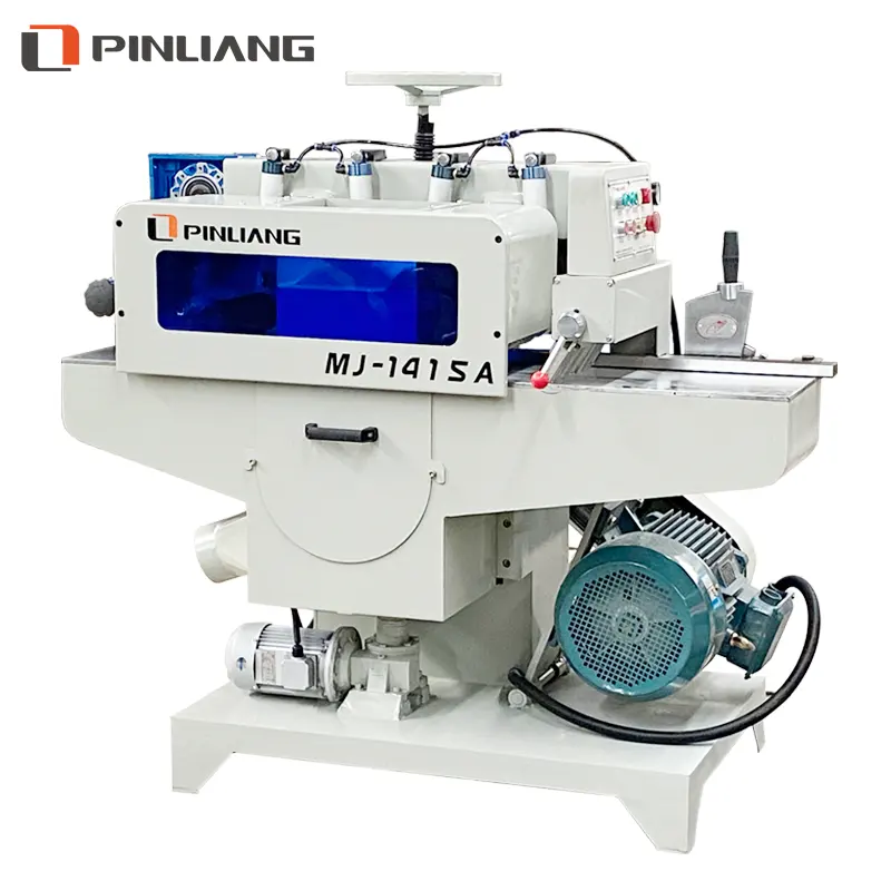 15kw Multi blade Saw Machine Pinliang Good Quality MJ1415A Multi Blade Rip Saw