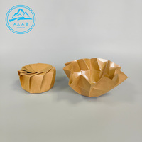 Nouveauté 2025 – Boîte à lunch biodégradable personnalisée en kraft pour plats à emporter, conteneur alimentaire en papier pour restauration rapide, avec impression en relief, type dossier