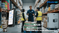 Lecteur de codes-barres PDA Android avec certification CE FCC RoHS, résistant aux chutes de 1,5 m, étanche IP67, lecture 1D/2D, lecteur RFID UHF, en stock