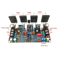 Module d'amplificateur de puissance mono 200W pour scène arrière, avec circuits intégrés à double tube 5200 1943, fini et prêt à l'emploi