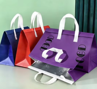 Sac isotherme réutilisable écologique en gros, sac repas surdimensionné, personnalisable avec logo pour les courses alimentaires