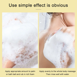 เจลอาบน้ำสูตรอ่อนโยน ผลิตภัณฑ์แบรนด์ส่วนตัว สำหรับขายส่ง ขัดผิว ออร์แกนิค 1000 มล. ช่วยเพิ่มความชุ่มชื้นและผิวขาวกระจ่างใส - Product Image 6