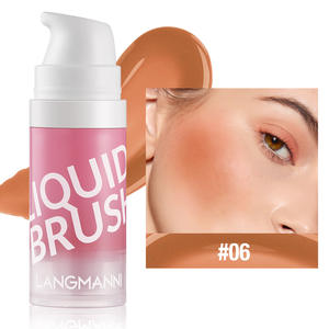 Presse bouteille de liquide blush liquide blush maquillage unique blush emballage <span class=keywords><strong>pailleté</strong></span> blush - Product Image 5