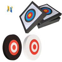 Cibles de tir à l'arc de haute qualité et durables de la marque HYH, modèle HYH-FT002, 50 cm x 50 cm, épaisseur de 10 cm, 1500 g, mousse EVA pour la chasse à l'arc et à la flèche