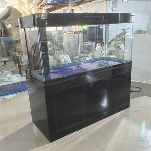 Lampu Led tangki ikan vertikal logam campuran aluminium lampu kaca akuarium tangki ikan besar dengan filter Eco - Product Image 5