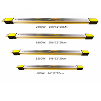 Machine chauffante en plexiglas acrylique 60 cm plaques organiques 800 W cintreuse acrylique pour plaques en plastique dispositif de pliage de panneau en PVC