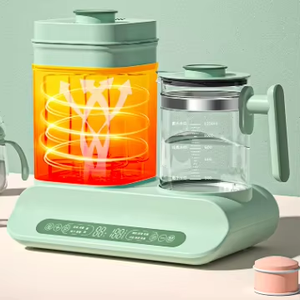 Stérilisateur à vapeur numérique de grande capacité, nouveau style, chauffe-biberon rapide avec bouilloire à eau - Product Image 3
