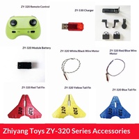 Accessoires de planeur télécommandé électrique Zhiyang à deux canaux pour avion modèle, capture vidéo FHD 1080p, utilisation en intérieur